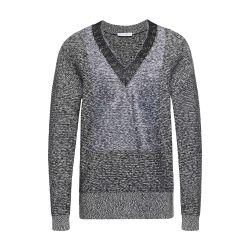 V-neck lace trim sweater by JW ANDERSON