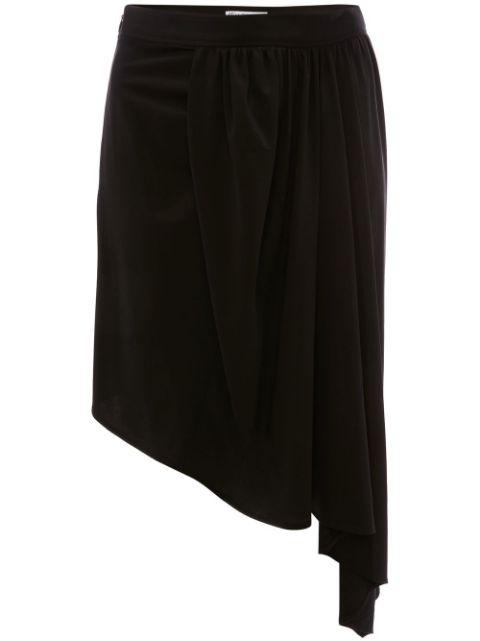 asymmetric gathered skirt by JW ANDERSON