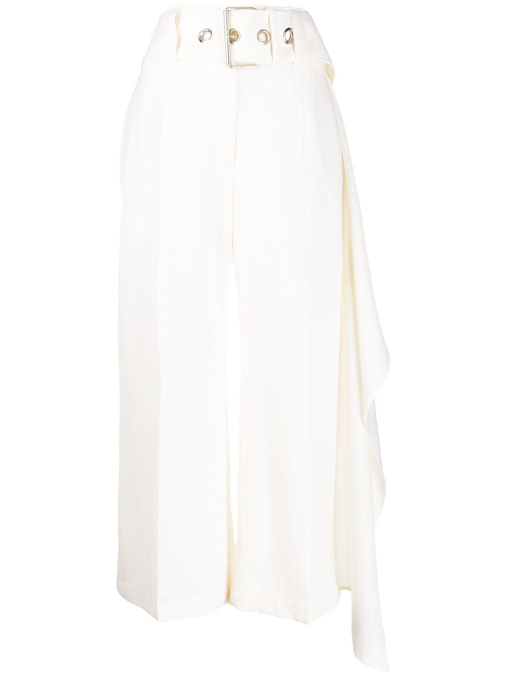 belted cropped trousers by JW ANDERSON