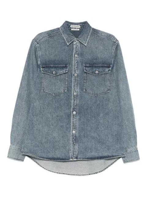 chest-pocket long-sleeve denim shirt by JW ANDERSON