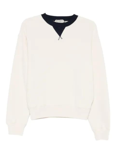 contrast crew neck knitwear by JW ANDERSON