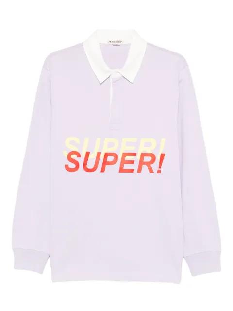 cotton polo shirt by JW ANDERSON