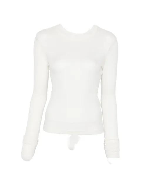 crew-neck top by JW ANDERSON