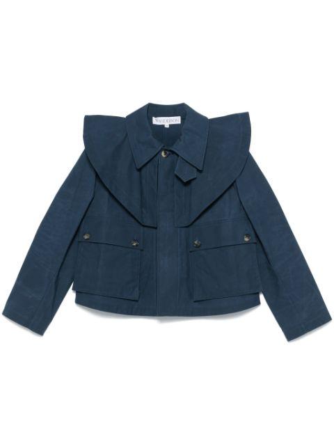 cropped trench jacket by JW ANDERSON