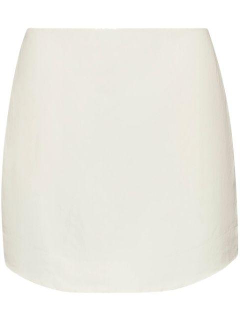 curved hem mini skirt by JW ANDERSON