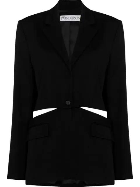 cut-out oversized blazer by JW ANDERSON