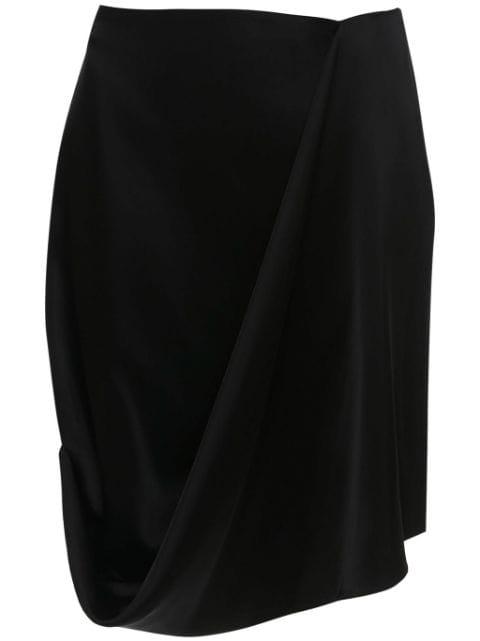 draped asymmetric miniskirt by JW ANDERSON
