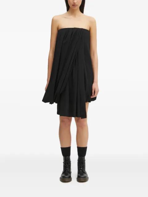 draped bustier strapless dress by JW ANDERSON