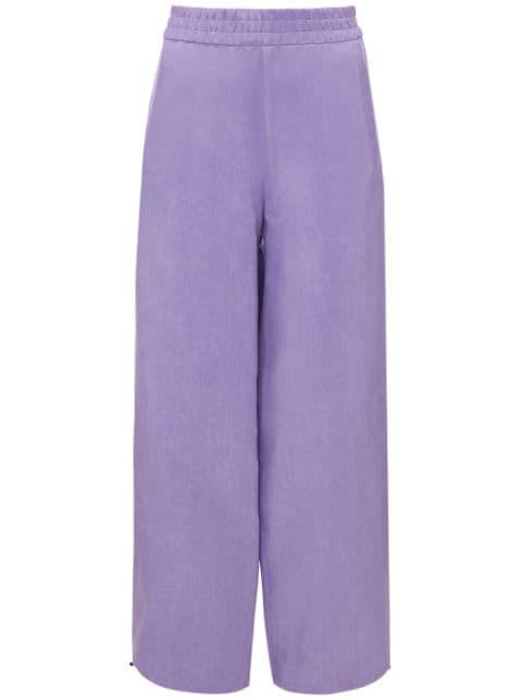 drawstring-hem wide-leg trousers by JW ANDERSON