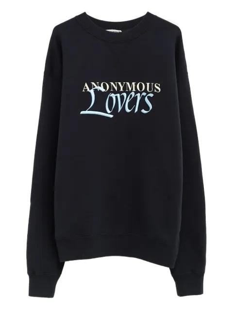 embroidered crew-neck sweatshirt by JW ANDERSON