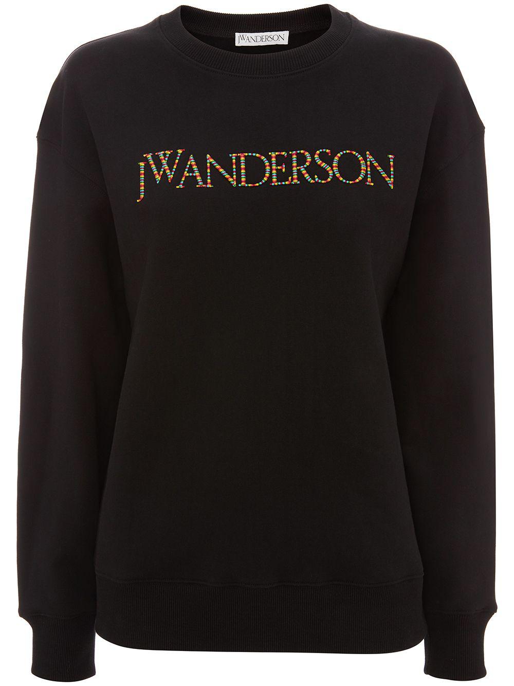 embroidered logo sweatshirt by JW ANDERSON