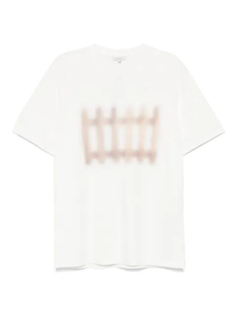 fence-printed T-shirt by JW ANDERSON