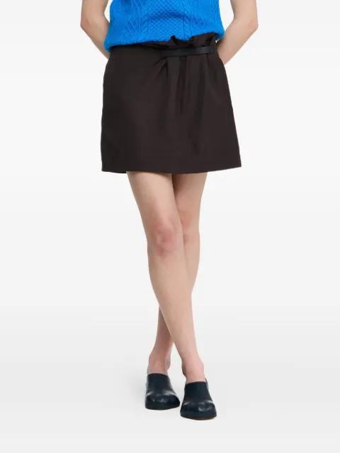 gathered mini skirt by JW ANDERSON