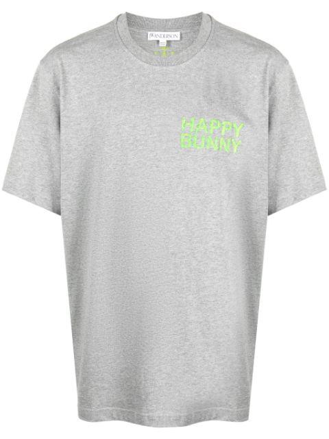 graphic-print organic cotton T-shirt by JW ANDERSON