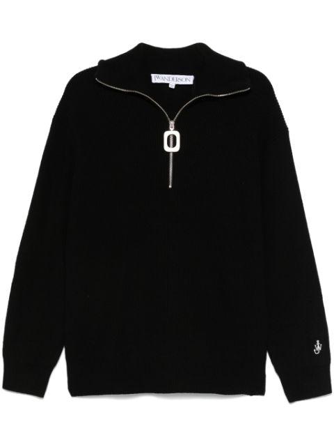 half-zip sweater by JW ANDERSON