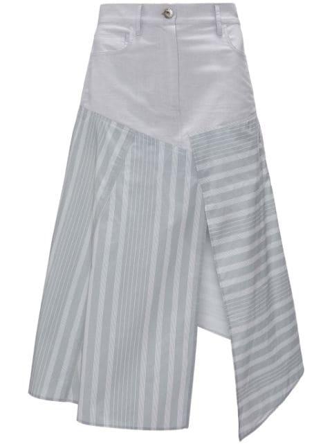 hanky-hem asymmetric skirt by JW ANDERSON