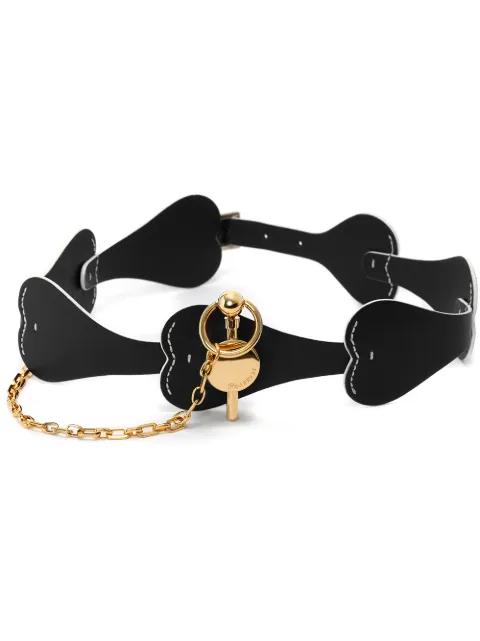 heart corset belt by JW ANDERSON