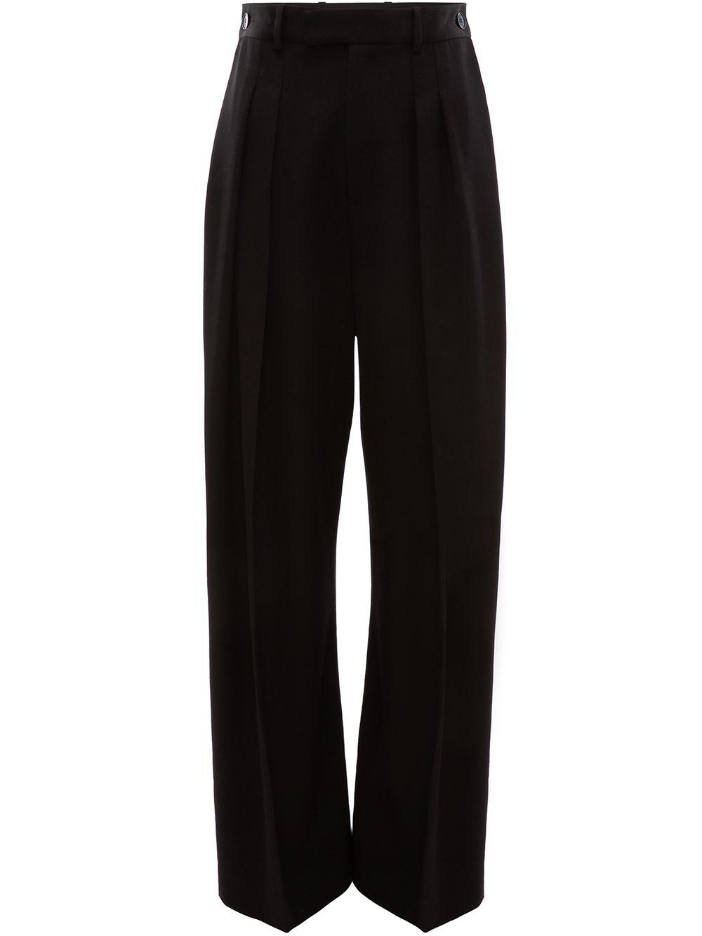 high waisted wide leg trousers by JW ANDERSON