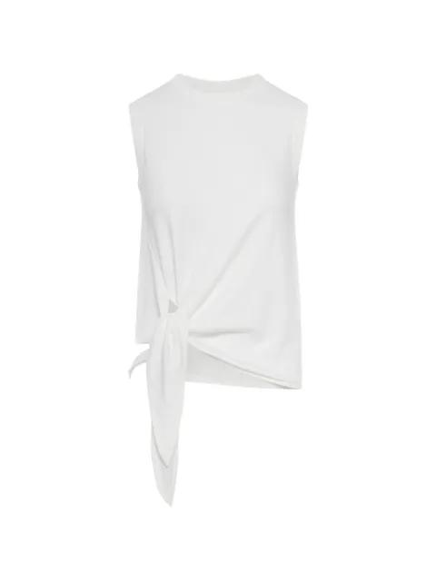 knotted hem cotton tank top by JW ANDERSON