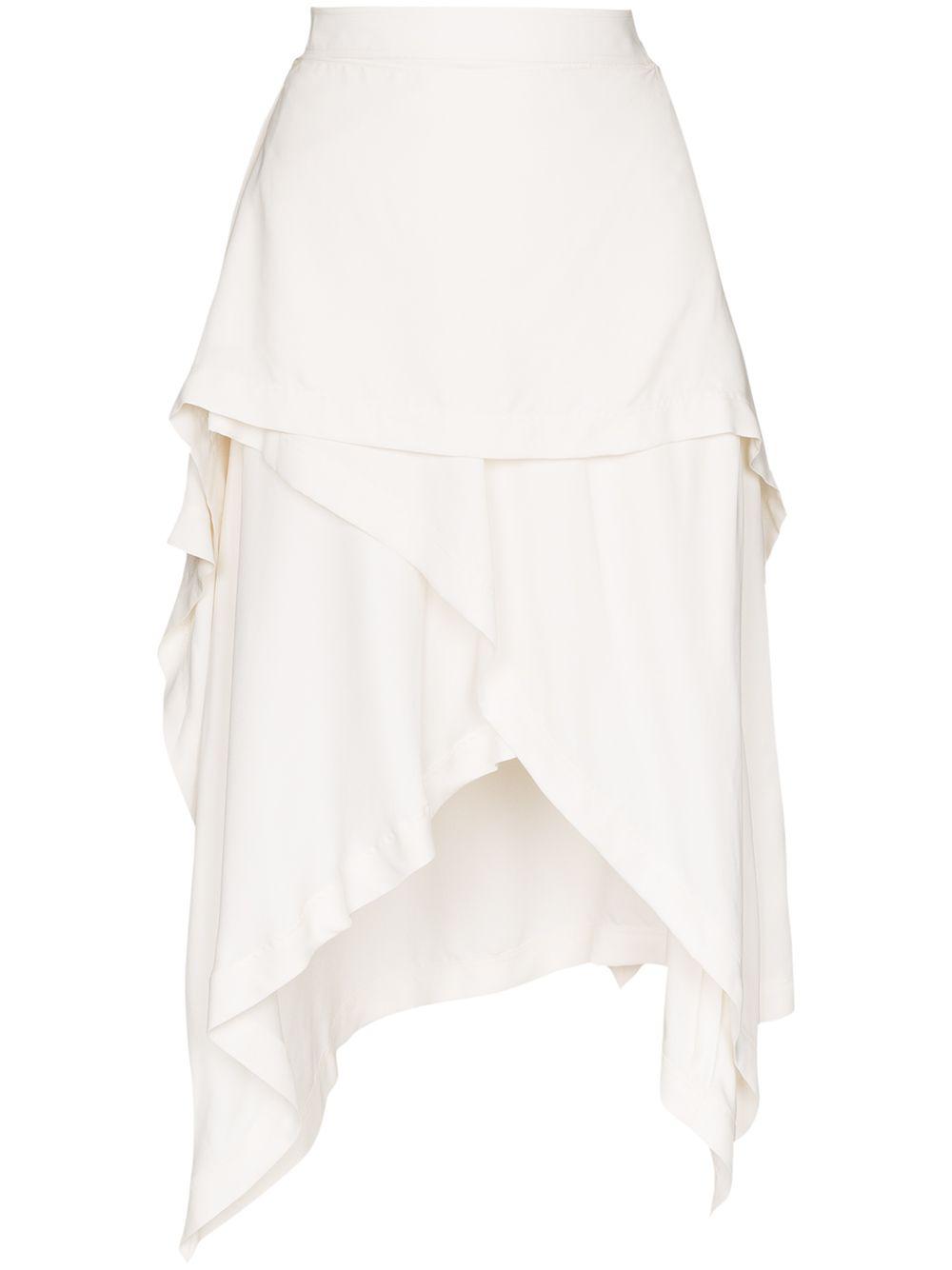 layered handkerchief skirt by JW ANDERSON