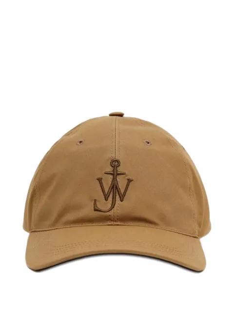 logo-embroidery baseball cap by JW ANDERSON