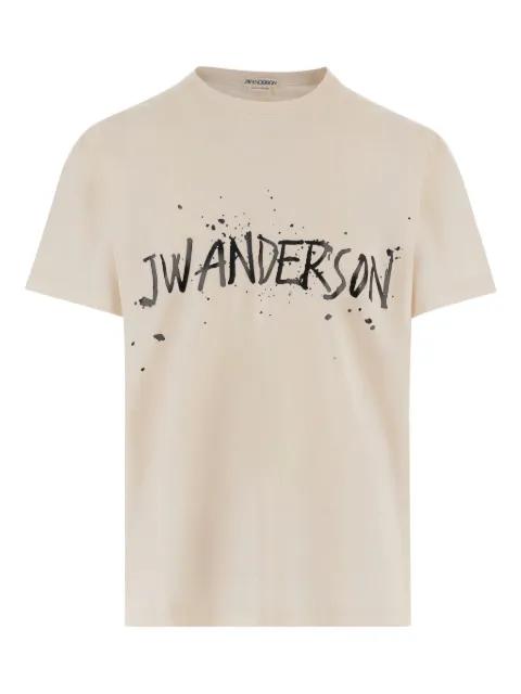logo-print T-shirt by JW ANDERSON