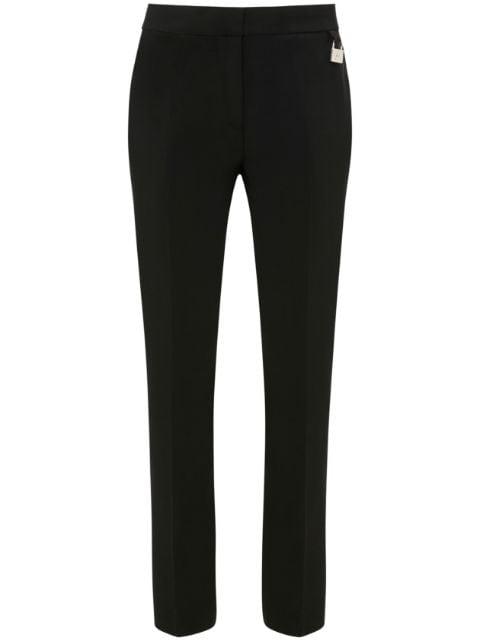 padlock-embellished slim-leg trousers by JW ANDERSON