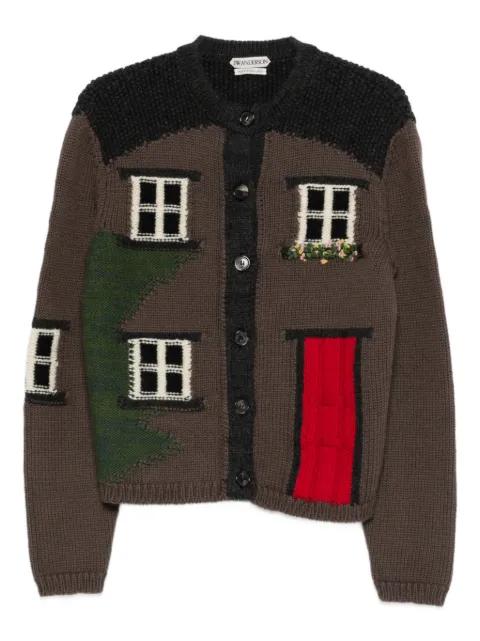 panelled cardigan by JW ANDERSON