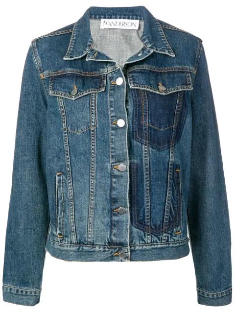 pocket detail denim jacket by JW ANDERSON
