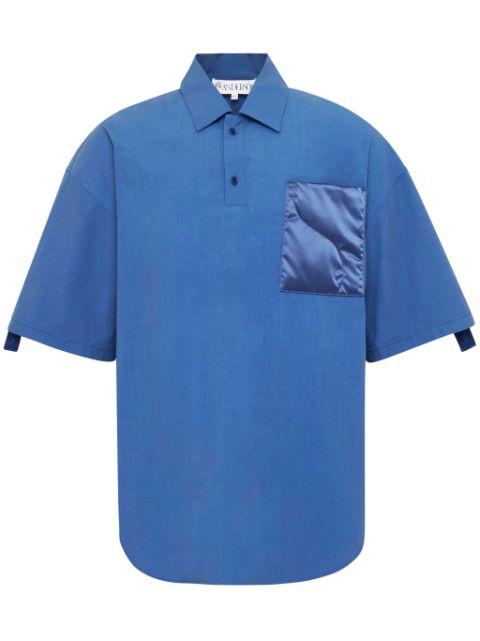quilted-pocket polo shirt by JW ANDERSON