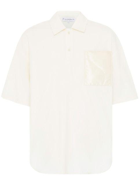 quilted-pocket polo shirt by JW ANDERSON