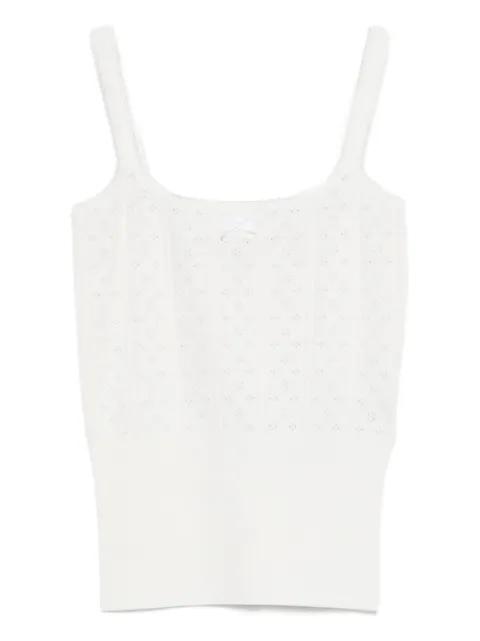 ribbed-knit tank top by JW ANDERSON