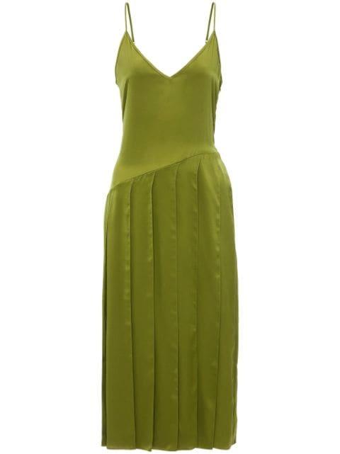 ribbon-panel midi dress by JW ANDERSON