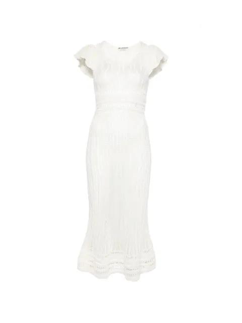 ruffled crochet dress by JW ANDERSON
