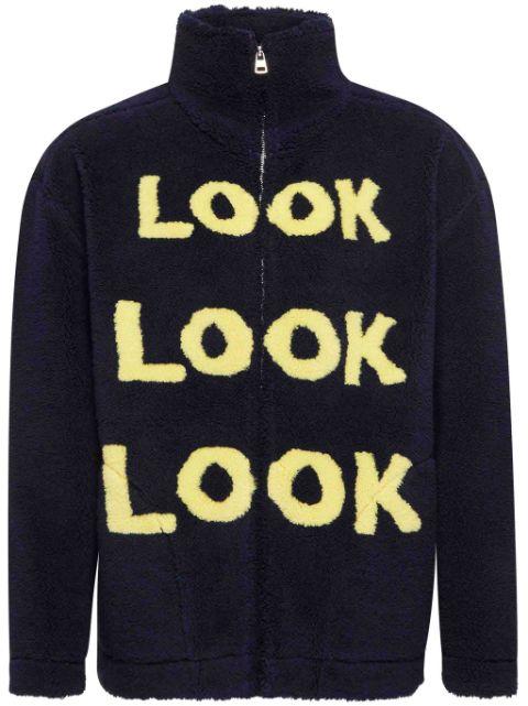 slogan-print jacket by JW ANDERSON