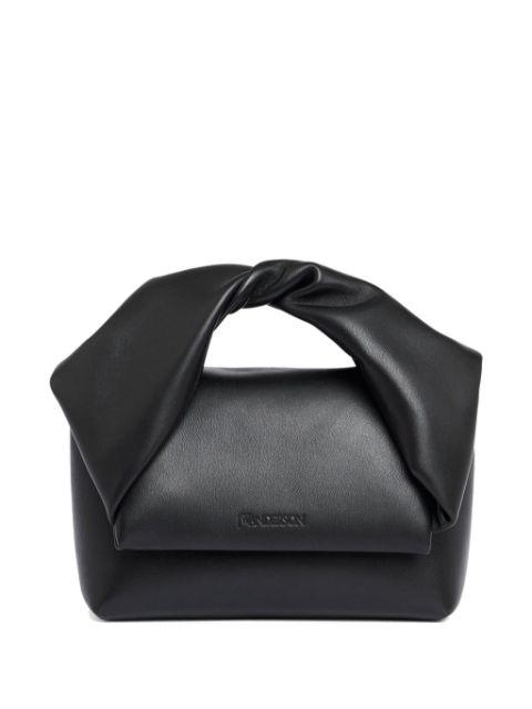 small Twister leather tote bag by JW ANDERSON