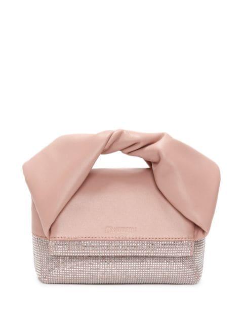 small Twister leather tote bag by JW ANDERSON