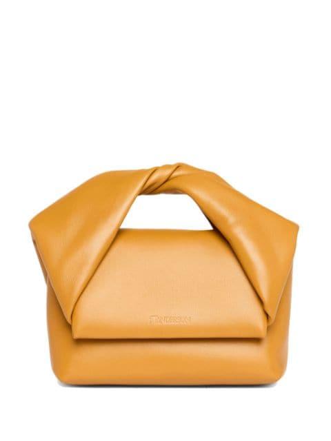 small Twister leather tote bag by JW ANDERSON