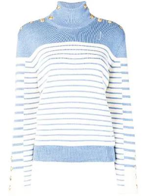 striped turtleneck sweater by JW ANDERSON