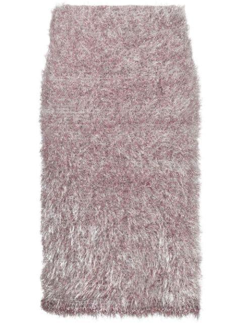 textured midi pencil skirt by JW ANDERSON