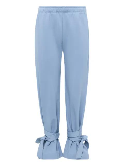 tie-fastening cotton trousers by JW ANDERSON