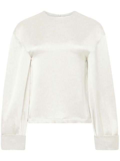 turn-up cuffs blouse by JW ANDERSON