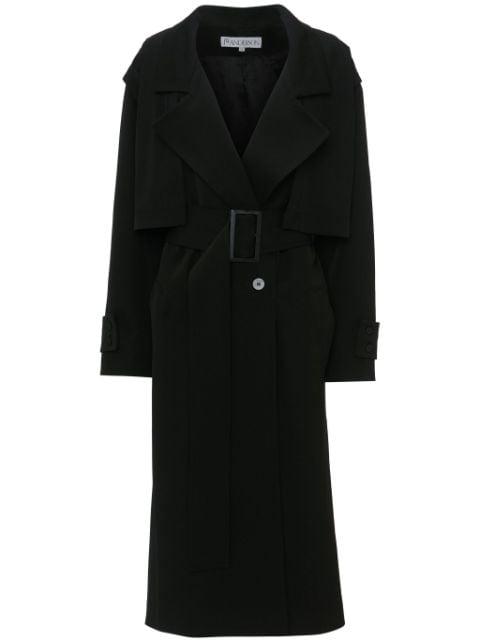 virgin-wool trench coat by JW ANDERSON