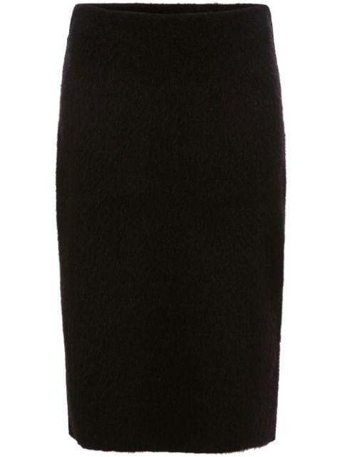 wool-blend midi pencil skirt by JW ANDERSON