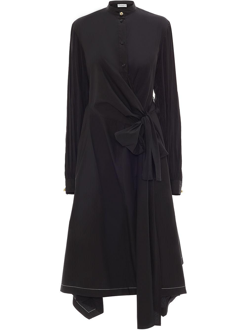wrap-style shirt dress by JW ANDERSON