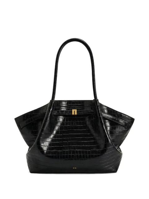 Hana croc-effect tote bag by JW PEI
