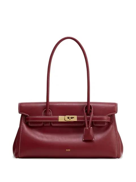 Yara contrast-stitch shoulder bag by JW PEI