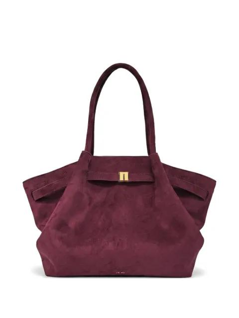 medium suede-effect tote bag by JW PEI