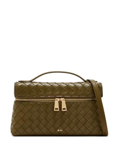 woven top-handle satchel by JW PEI