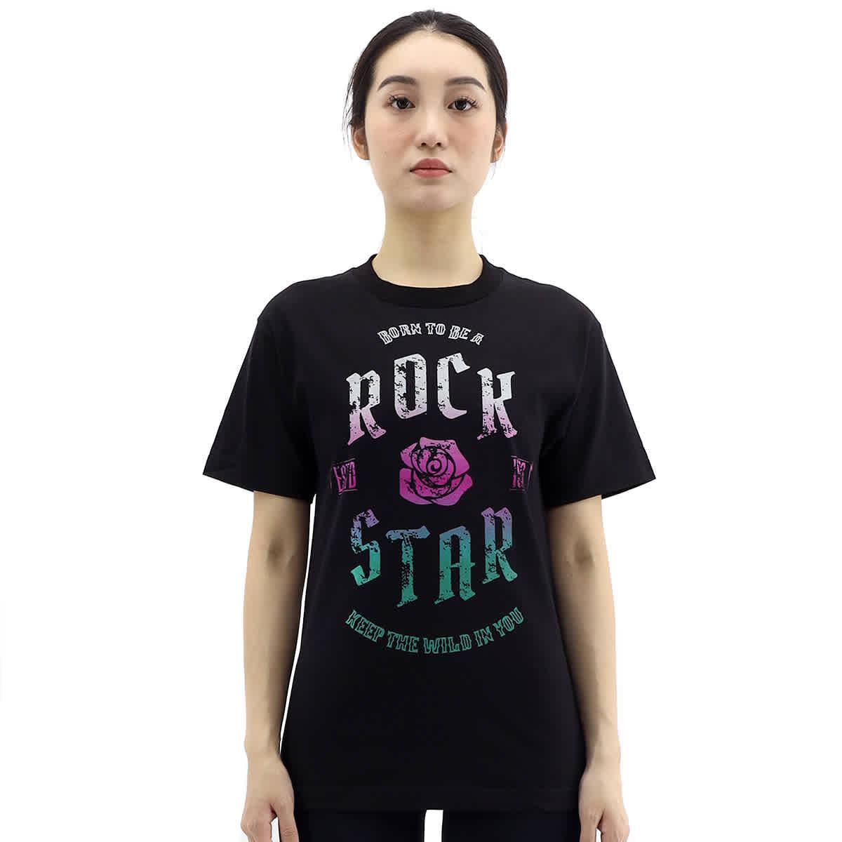 J-WON ''Born to Be a Rockstar'' T-Shirt in Black by JWON